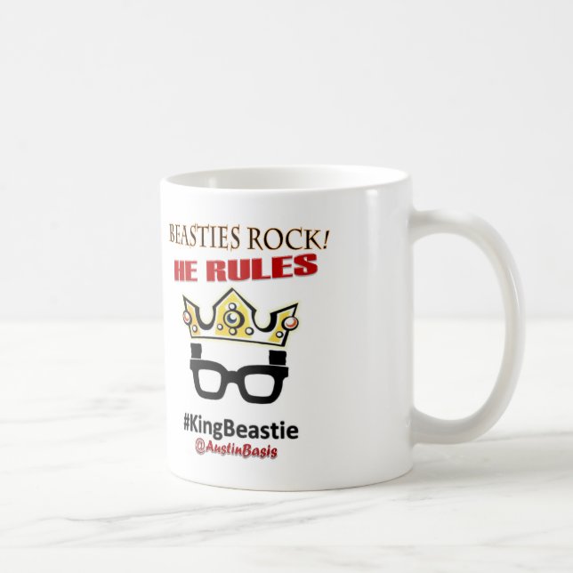 CougarBeasties Rock Austin Rules Coffee Mug (Right)