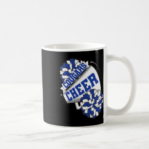 Cougars Cheer Ck To School Cheerleading Spirit B Coffee Mug