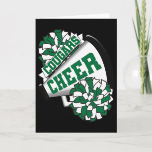Cougars Cheer Ck To School Cheerleading Spirit G Card
