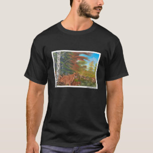 Cougars Lions Of The Mountain Animals Of The World T-Shirt