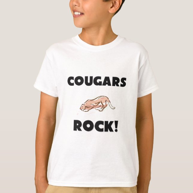 Cougars Rock T-Shirt (Front)