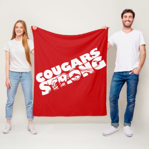 Cougars Strong Fleece Blanket