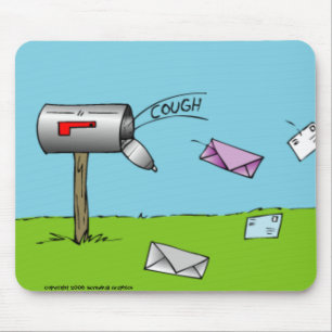 Coughing Mailbox Mousepad