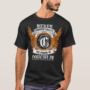 Coughlin Name Shirt Never Underestimate The Power