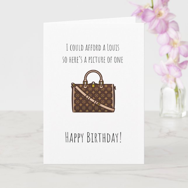 Could afford a Louis Card (Orchid)