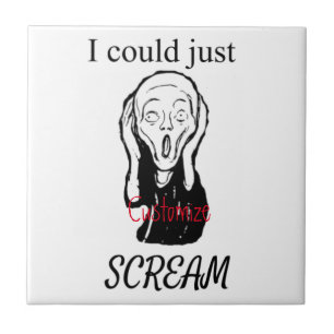 Could Just Scream Thunder_Cove Ceramic Tile