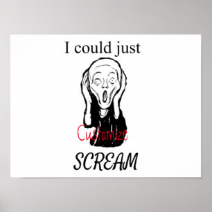 Could Just Scream Thunder_Cove Poster