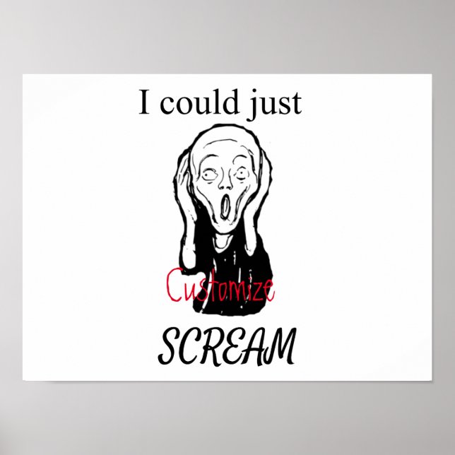 Could Just Scream Thunder_Cove Poster (Front)