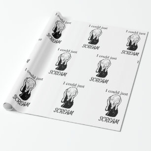 Could Just Scream Thunder_Cove Wrapping Paper