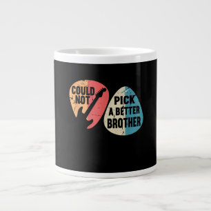 Could Not Pick A Better Brother Guitar T-shirt Large Coffee Mug