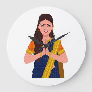 Could you clarify what you mean by "clock title"? large clock