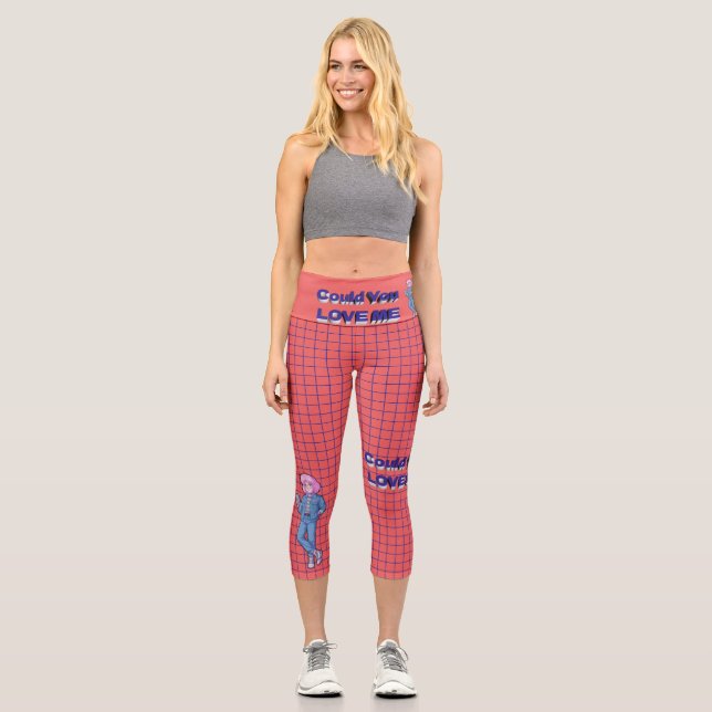 Could You LOVE ME Capri Leggings (Front)
