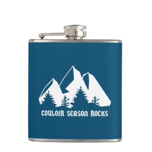 Couloir Season Rocks Hip Flask
