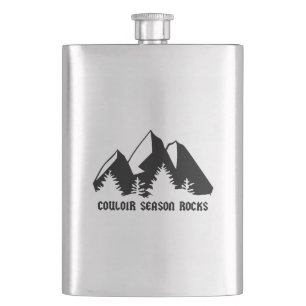 Couloir Season Rocks Hip Flask