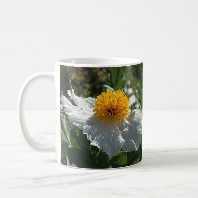 Coulter's Matilija Poppy Coffee Mug (Left)