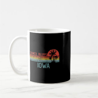 Council Bluffs Iowa Funny Usa City Trip Home Roots Coffee Mug