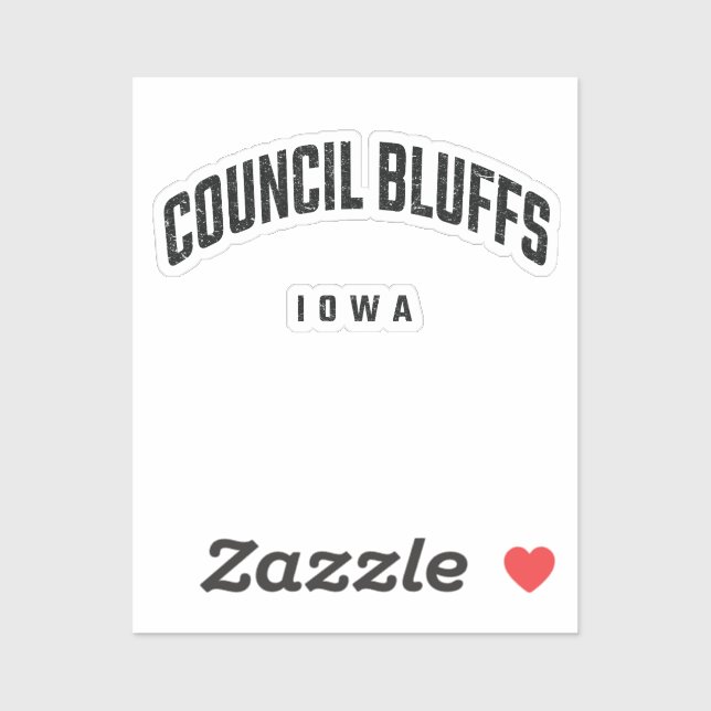 Council Bluffs Iowa IA (Sheet)