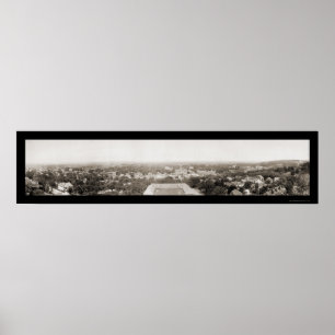 Council Bluffs Iowa Photo 1908 Poster