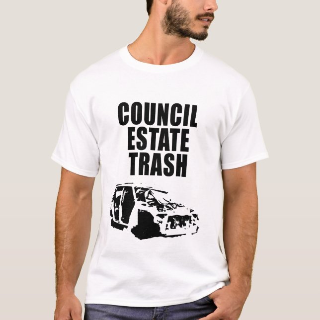 Council Estate Trash T-Shirt (Front)