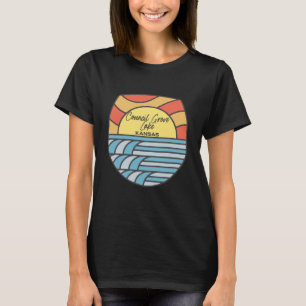 Council Grove Lake Kansas KS Sunset Sunrise Trip S T-Shirt