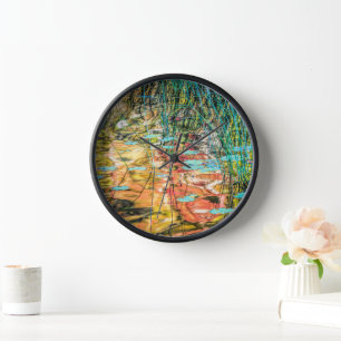 Council Lake in Hiawatha National Forest, Michigan Clock