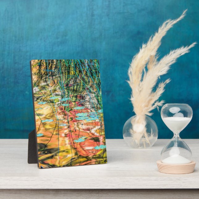 Council Lake in Hiawatha National Forest, Michigan Plaque (Side)