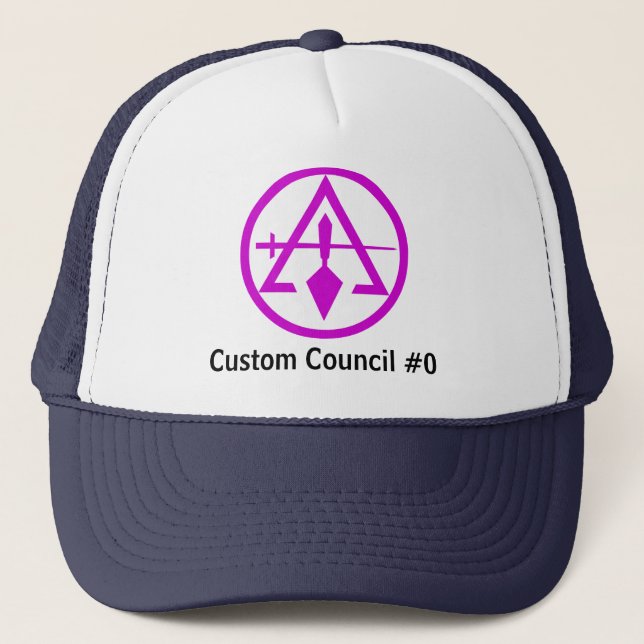 Council of Cryptic Masons Trucker Hat (Front)
