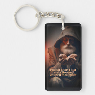 Council Tax Man Key Ring