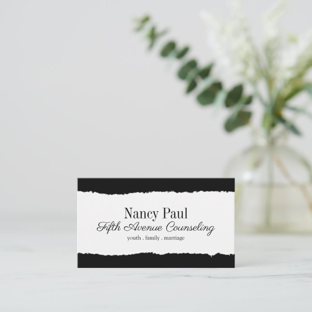 Counseling Business Card (Standing Front)