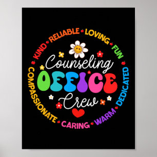 Counseling Office Crew Appreciation Week Back To S Poster