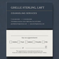 Counseling Services Office Appointment Reminder