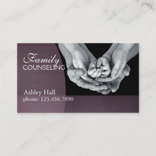 Counseling, Therapist, Spiritual, Life Coach, Business Card