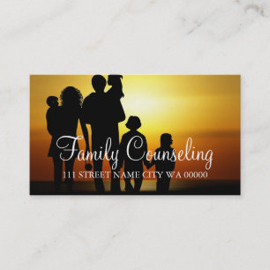 Counseling, Therapist, Spiritual, Life Coach, Business Card