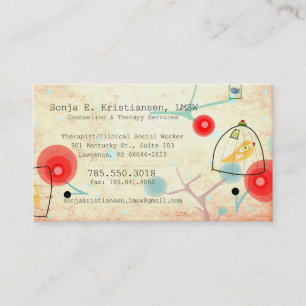 Counseling & Therapy Services Appointment Card