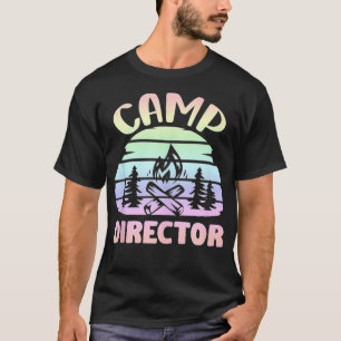 Counsellor Camper Summer Camp Director  T-Shirt
