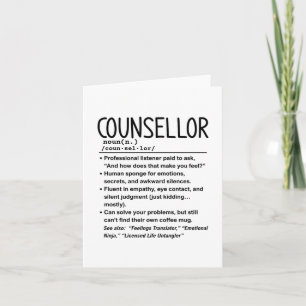 Counsellor Card