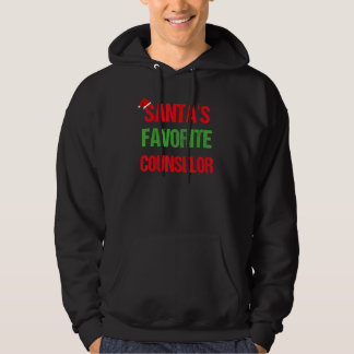 Counsellor Funny Pajama Christmas Hoodie