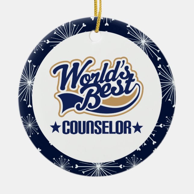 Counsellor Gift Ornament (Front)
