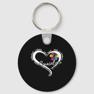 Counsellor Graphic Tops Back To School First Day G Key Ring