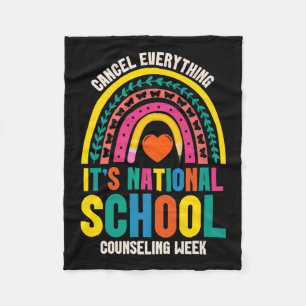 Counsellor Outfit Its National School Counseling W Fleece Blanket