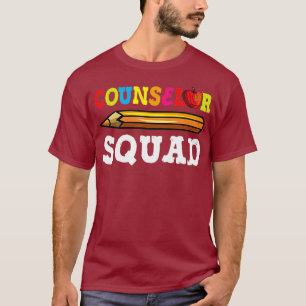 Counsellor Squad Back To School Teacher First Day T-Shirt
