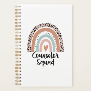 Counsellor Squad Rainbow Leopard School Counsling  Planner