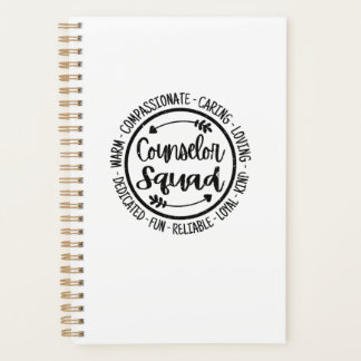 Counsellor Squad School Counsling Teacher Apprecia Planner