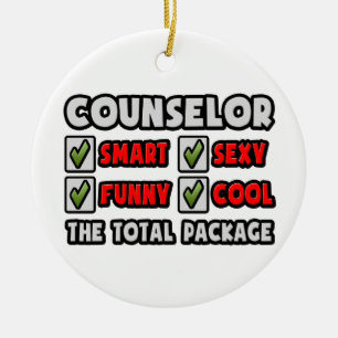 Counsellor ... The Total Package Ceramic Ornament