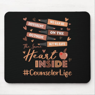 Counsellor We Can Be Different Black History Month Mouse Pad