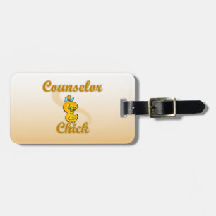 Counselor Chick Luggage Tag