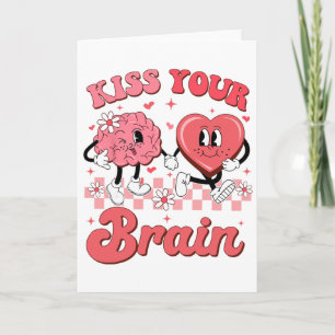 Counselor Sped Teacher Valentines Day Kiss Your Br Card