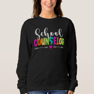 Counselor Squad Teacher  Back To School Sweatshirt