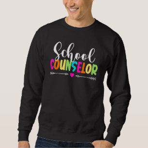 Counselor Squad Teacher  Back To School Sweatshirt