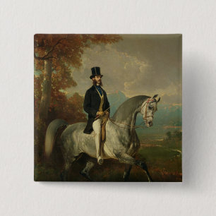 Count Alfred de Montgomery  1850-60 15 Cm Square Badge
